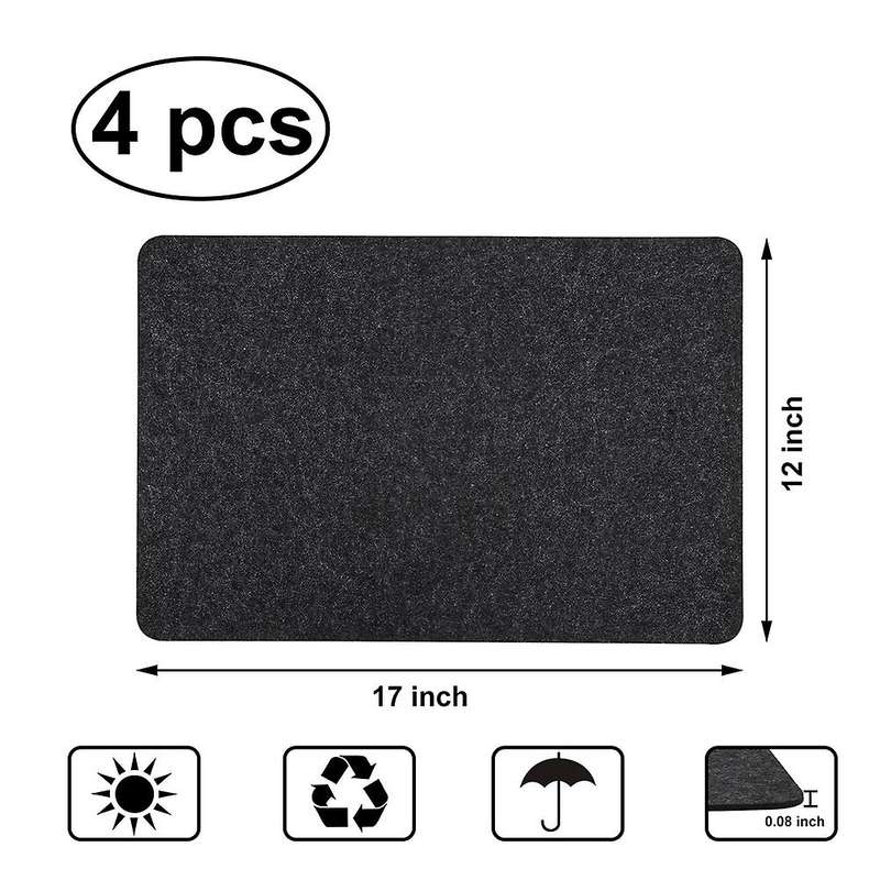 Air Fryer Countertop Heat Resistant Mat for Countertops Kitchen