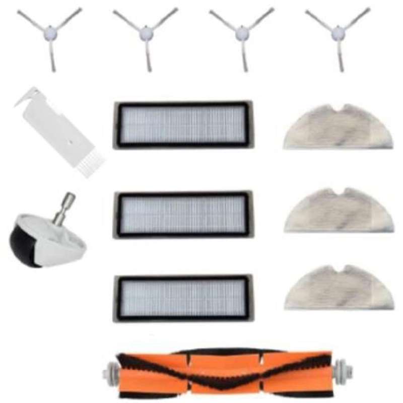 Side Brush Rag with Hepa Filter, for Xiaomi 1c, Sweeping Robot
