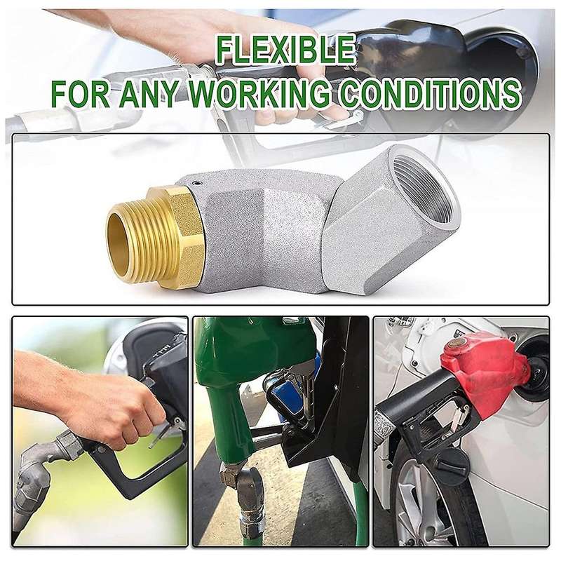Fuel Hose Swivel 360 Rotating Connector for Fuel Nozzle Swivel 1inch