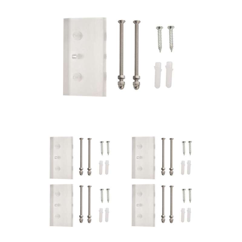 5x Wall Mount Deck Display Luxury Skateboard Storage Holder Rack