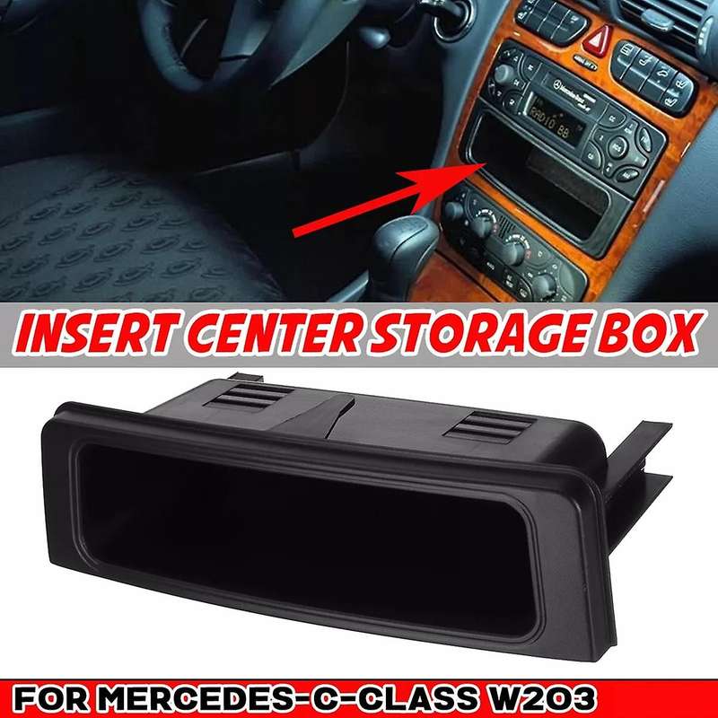 Car Center Console Storage Tray for Mercedes-benz W203 C-class W639