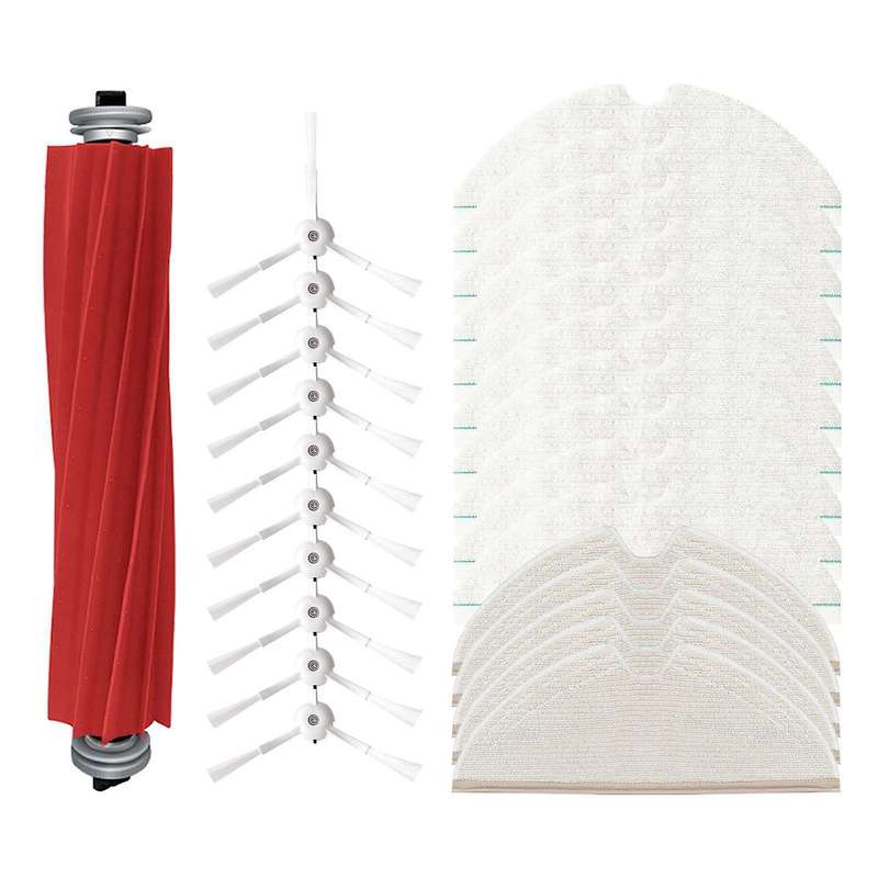 Main Brush Side Brush Mop Cloth for Roborock T8 Robot Cleaner Kits