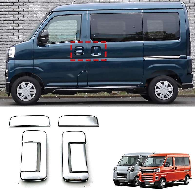 Car Exterior Side Door Handle Frame Cover Trim without Smart Hole