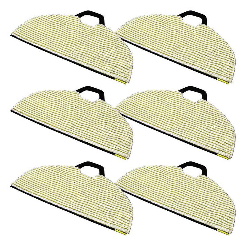 Vacuum Mop Replacement Pads for Shark Rv2001wd Av2001wd Reusable 6pcs