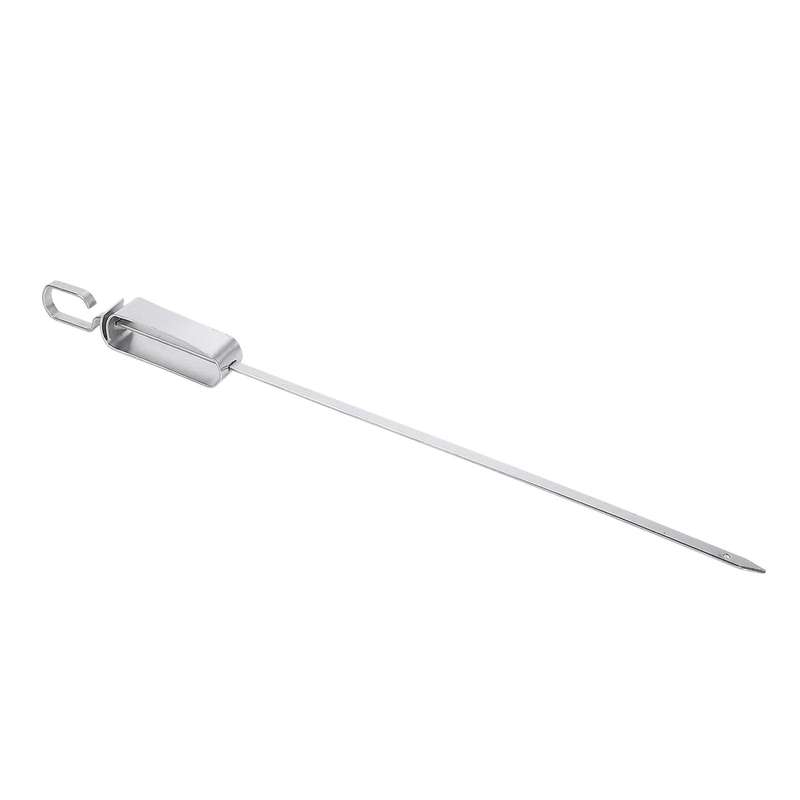 12pack 14 Inch Stainless Steel Barbecue Skewers with Buckle, Reusable