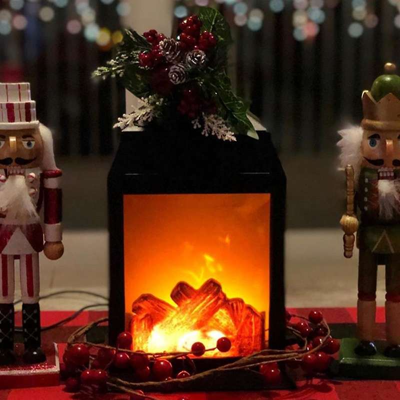 Simulation Fireplace Light Led Creative Light Flame Effect Light Led