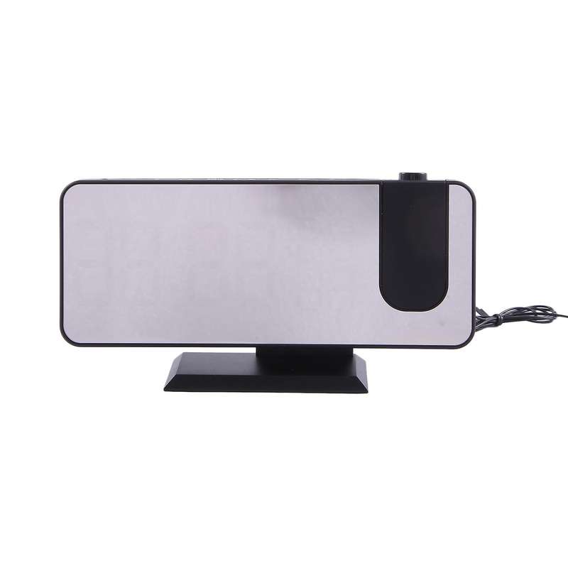 Projection Alarm Clock for Bedroom,with Temperature Humidity Dimmer