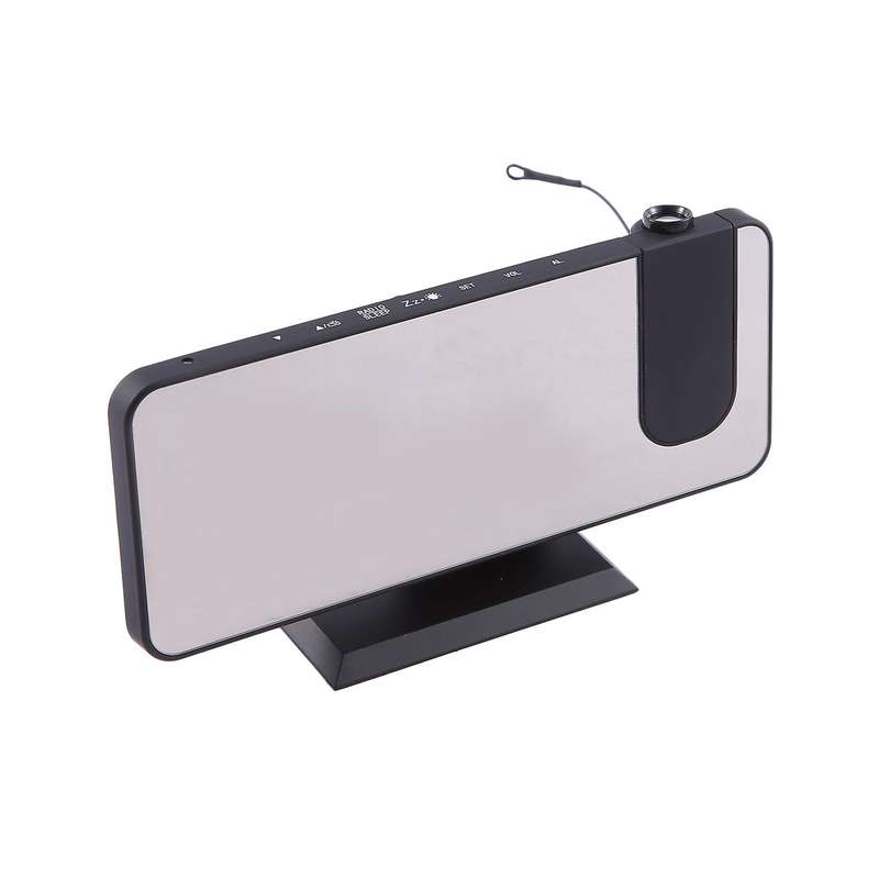 Projection Alarm Clock for Bedroom,with Temperature Humidity Dimmer