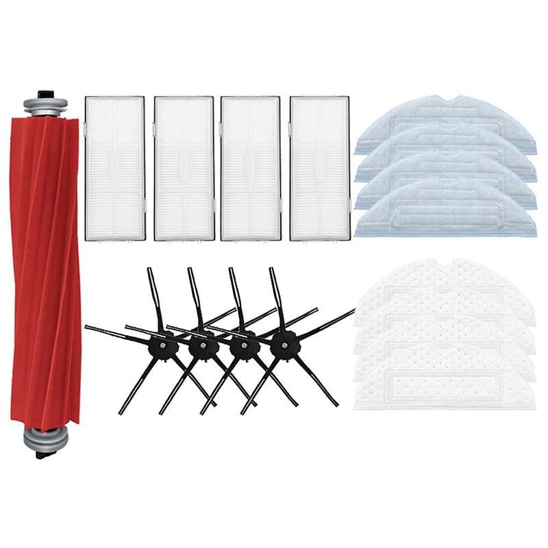 Mop Cloth Filter Main Side Brush Rag for Roborock S7 T7 Plus Cleaner