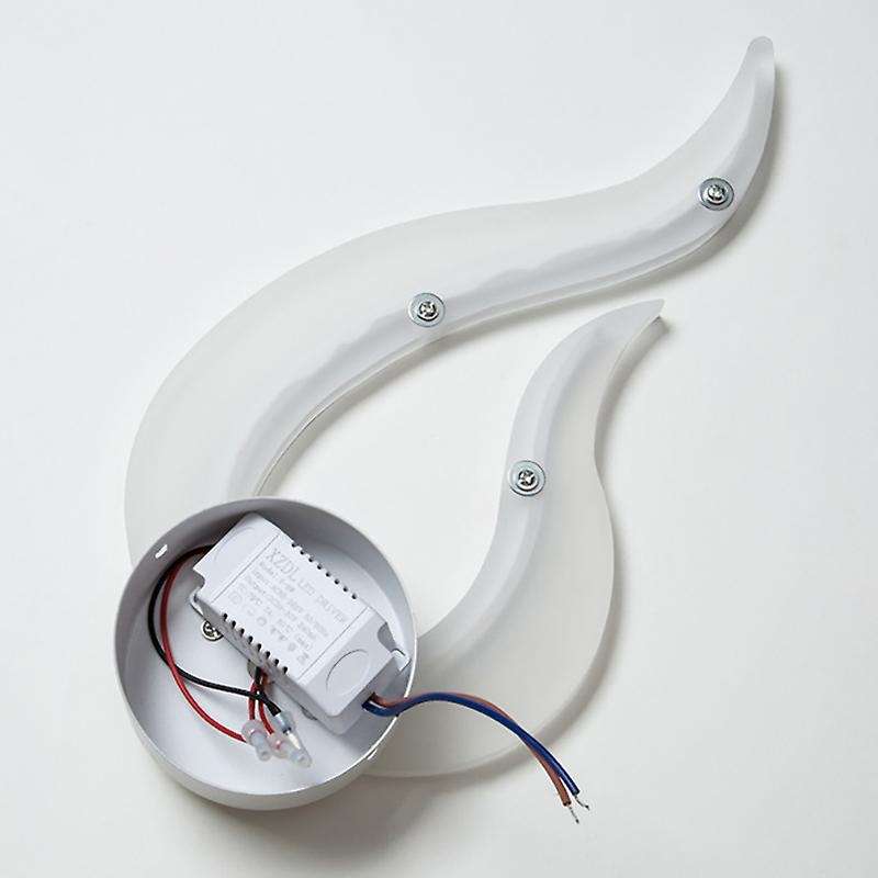 Led Up Down Wall Light Lighting Fixture Flame Design Bedside Light