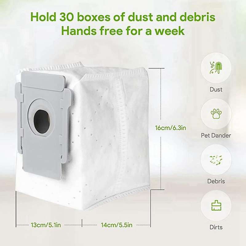For Irobot Roomba I7 Plus E5 E6 S9 S9+ Dust Bags Sweeping Spare Parts