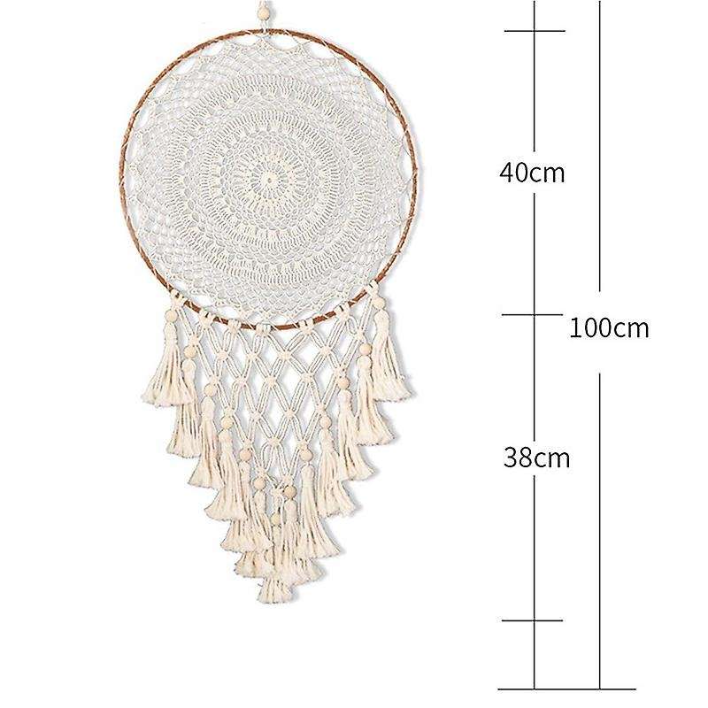Hanging Macrame Tassels Dreamcatcher for Girl Bedroom Decoration