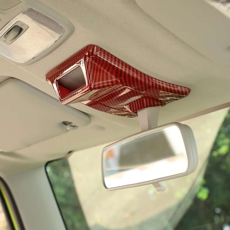 Car Rearview Mirror Base for Suzuki Jimny 2019-2022,red Carbon Fiber