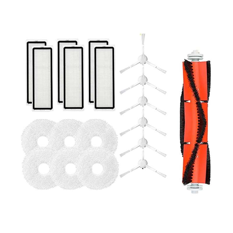 For Xiaomi Mijia B101cn Robot Three-in-one Main Brush Rag Hepa Filter