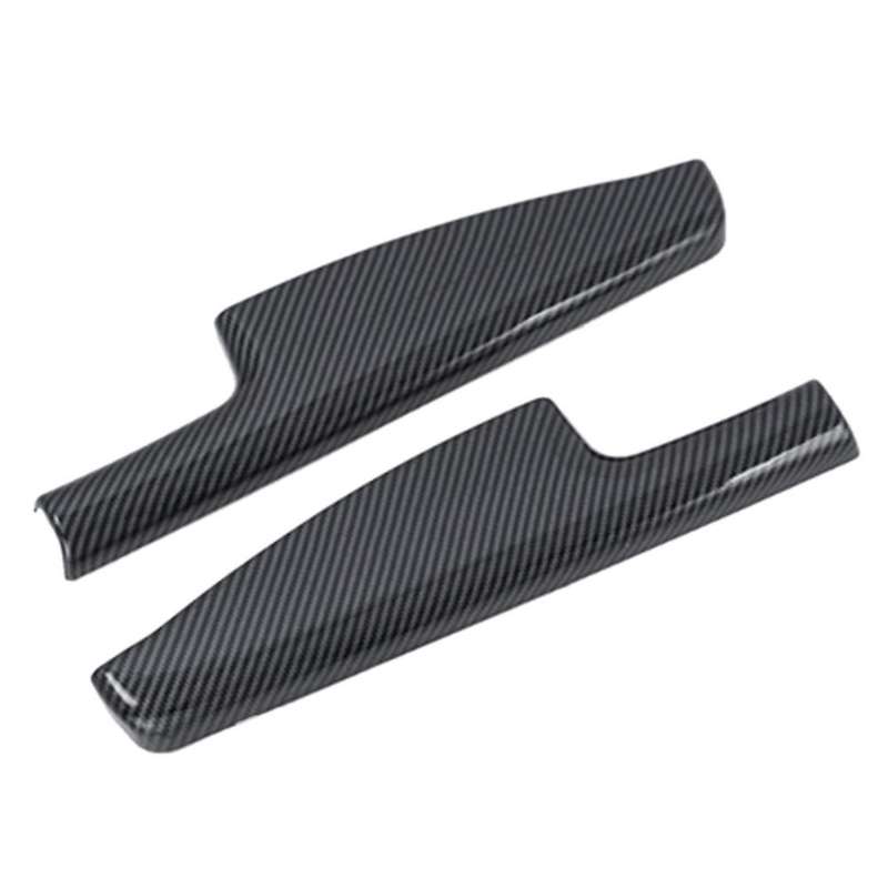 Carbon Fiber Rear Armrest Panel Sticker Decoration