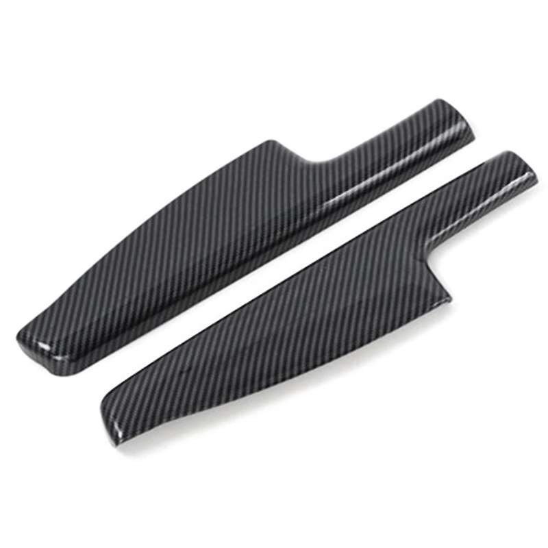 Carbon Fiber Rear Armrest Panel Sticker Decoration