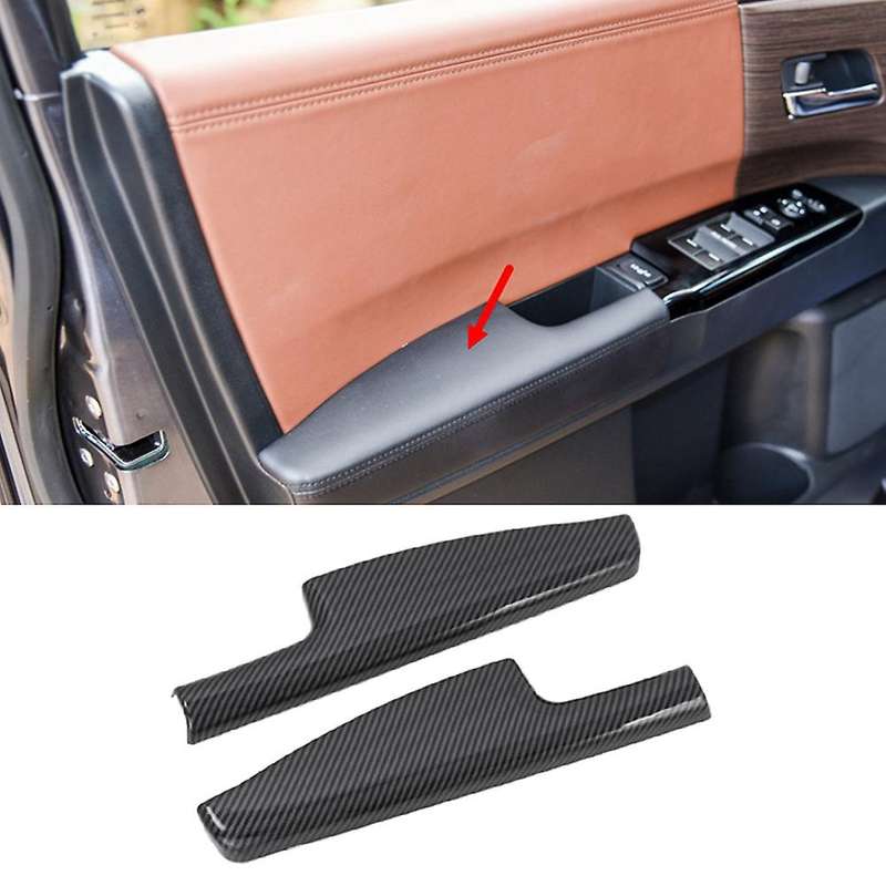 Carbon Fiber Rear Armrest Panel Sticker Decoration