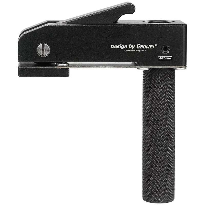 Ganwei Mft Style Workbench Adjustable Clamp Aluminum Alloy Black 20mm