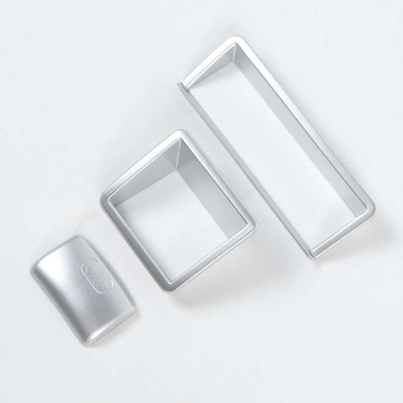 For Jimny 19-22 Car Mirror Adjustment Switch Stickers, Silver