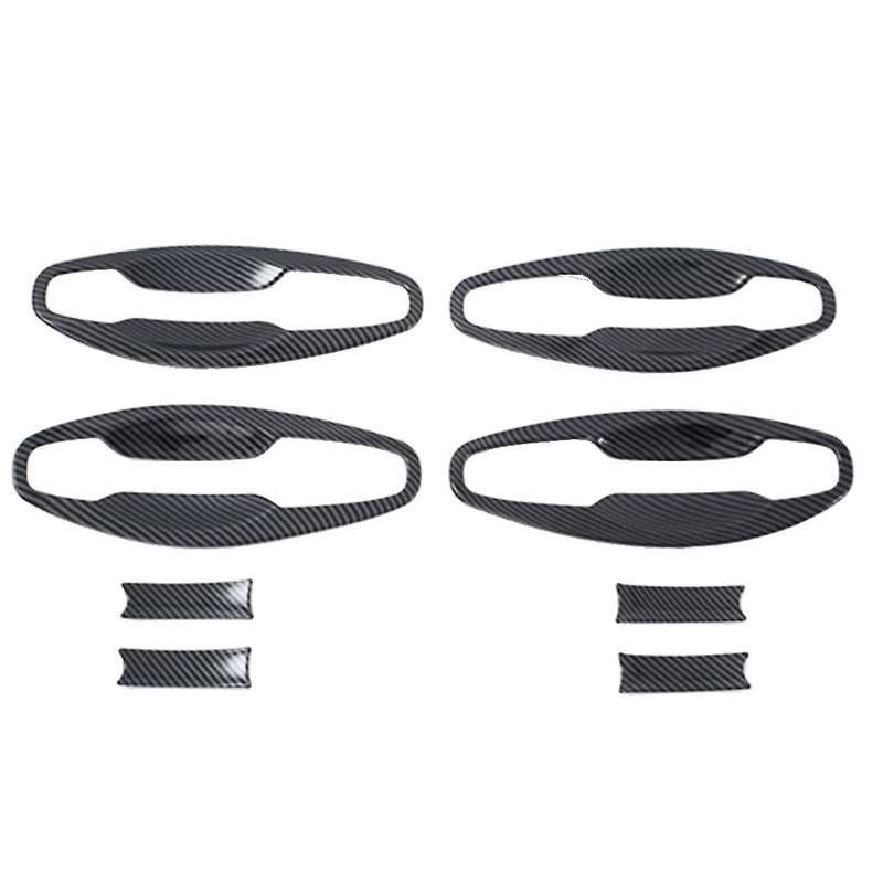 Carbon Fiber Car Door Handle Bowl Cover Trim for Honda Odyssey 2022