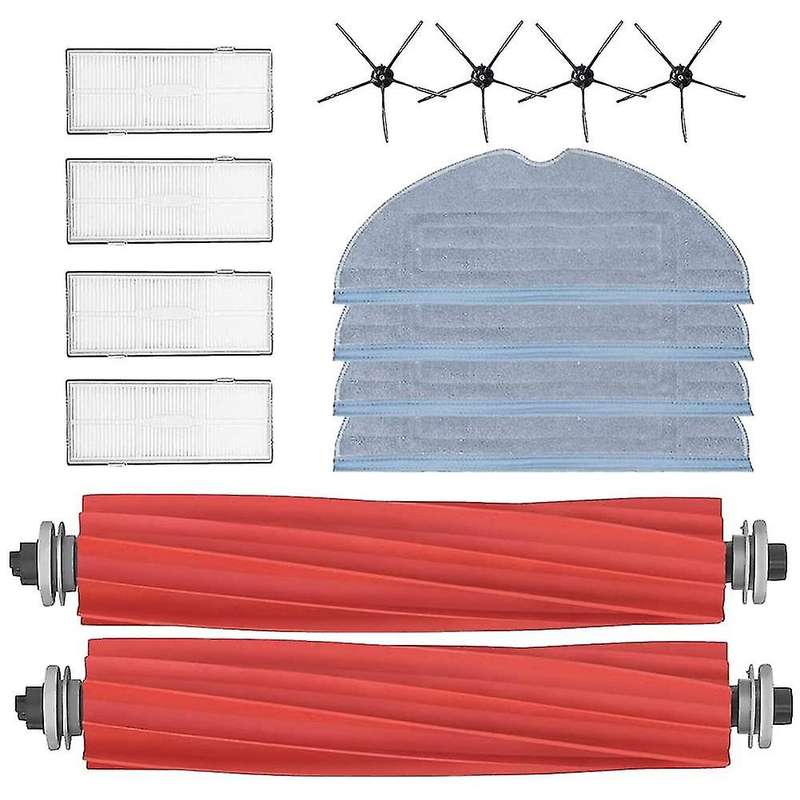 Roller Brush Side Brushes Filter Mop Pads for Xiaomi Roborock S7 T7s