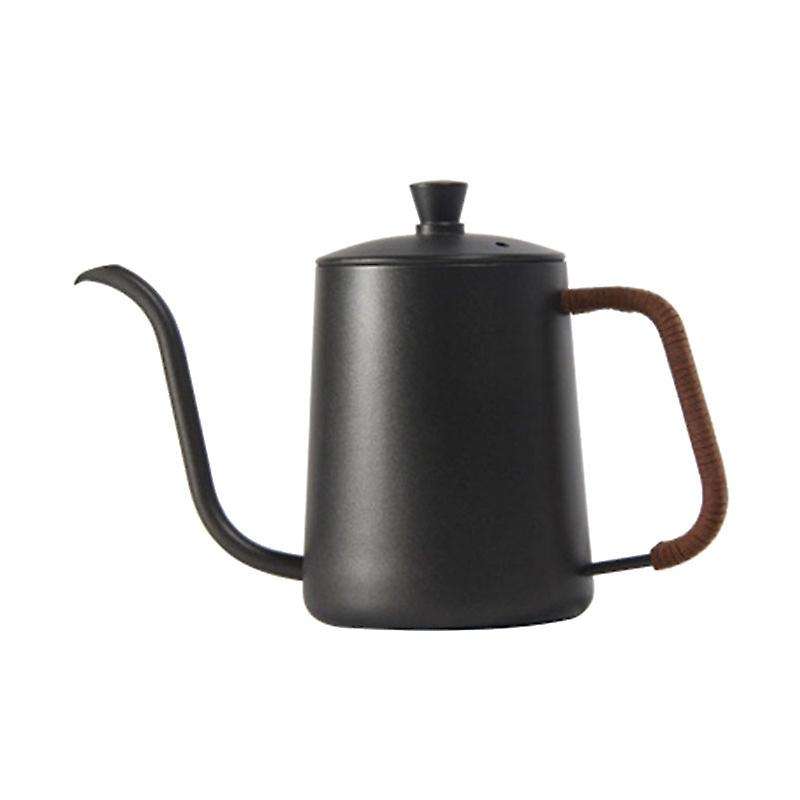 600ml Coffee Tea Pot Stainless Steel Swan Neck Thin Mouth Drip Kettle