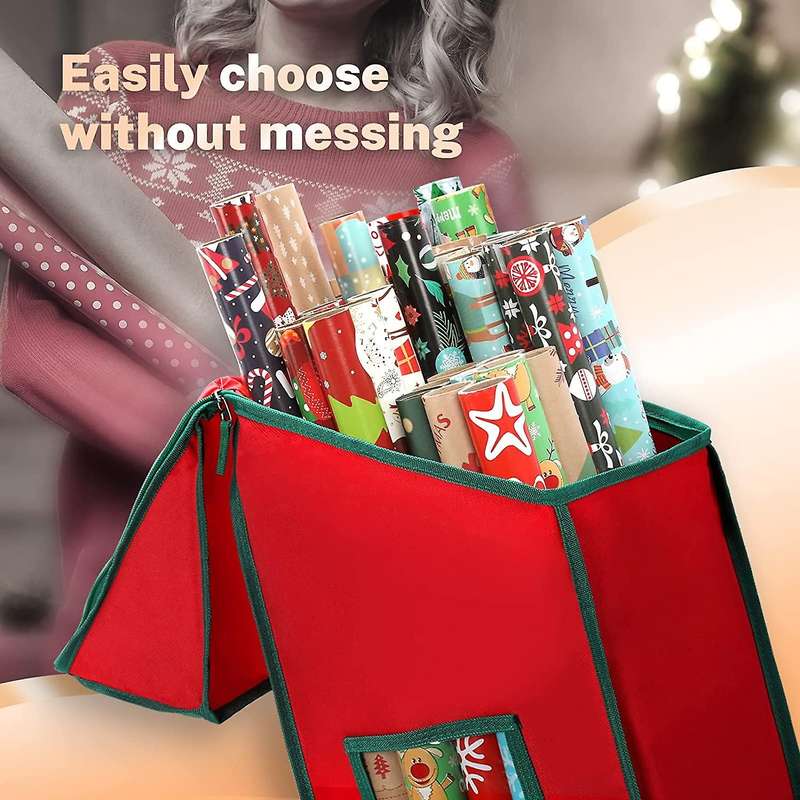 Wrapping Paper Storage Gift Wrapping Rack for 42 Inch Long Roll