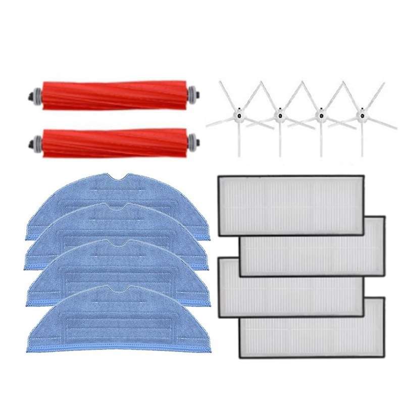 Hepa Filter Main Brush Mop Rag Side Brush for Xiaomi Roborock S7 T7