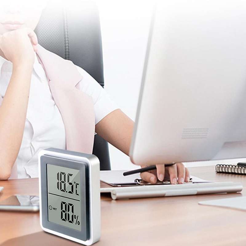 Indoor Thermometer Lcd Electronic Temperature Humidity Meter