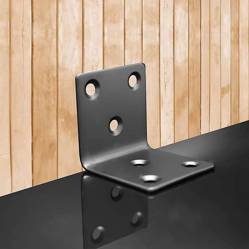 20pcs Stainless Steel Angle Brackets,40mm Heavy Duty Wide Corner