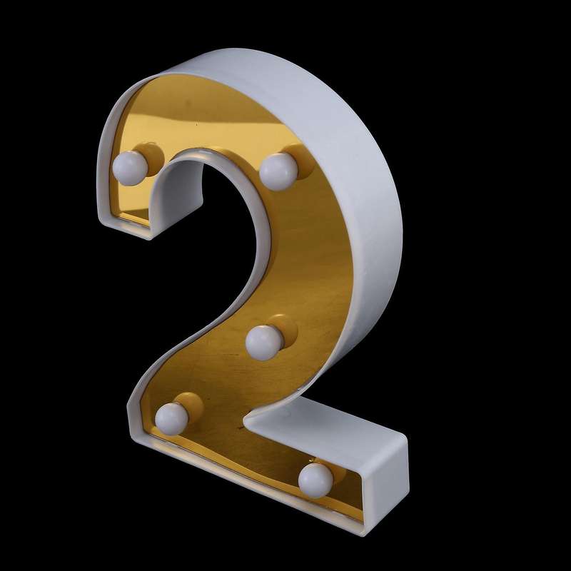 520 1314 Gold Letter Modeling Light Led Decorative Light Layout