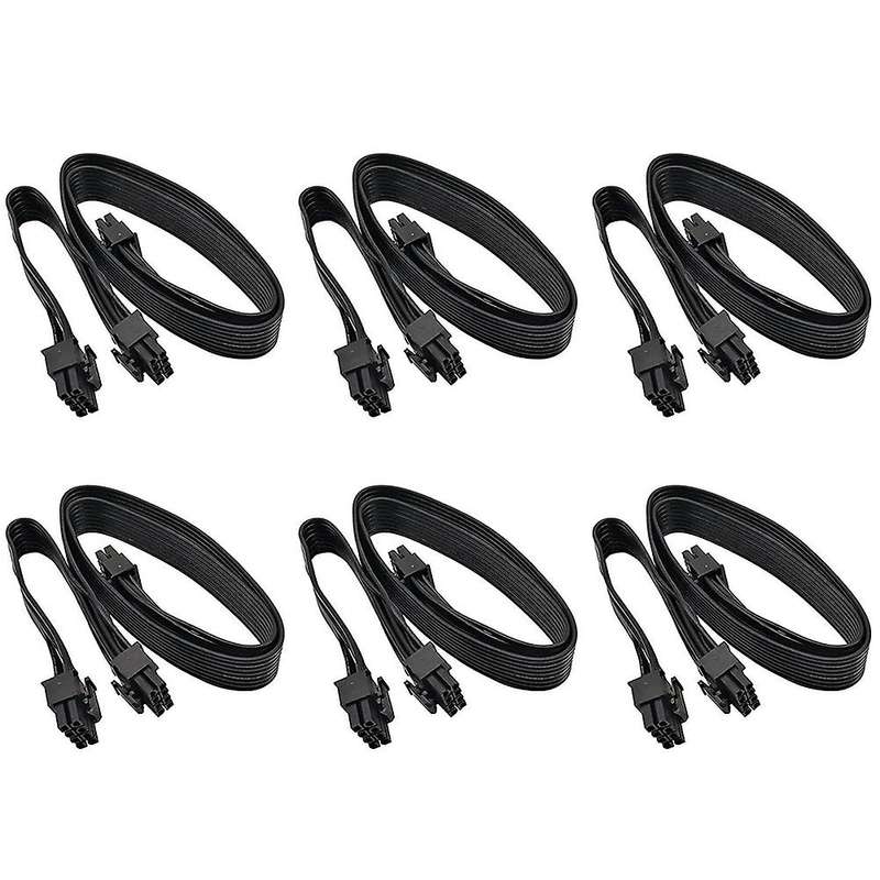 Atx Cpu 8pin Male to Dual Pcie 2x 8pin Male Cable for Corsair Modular