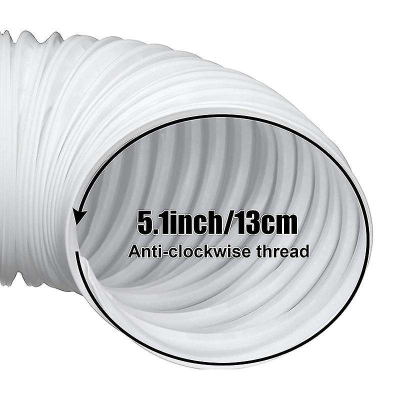Portable Air Conditioner Hose 5.9 Inch Counterclockwise Thread