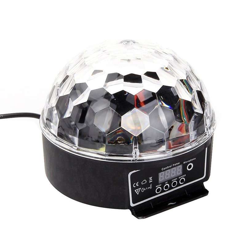 Led Rgb Crystal Magic Ball Effect Light Dmx Disco Dj Stage Light