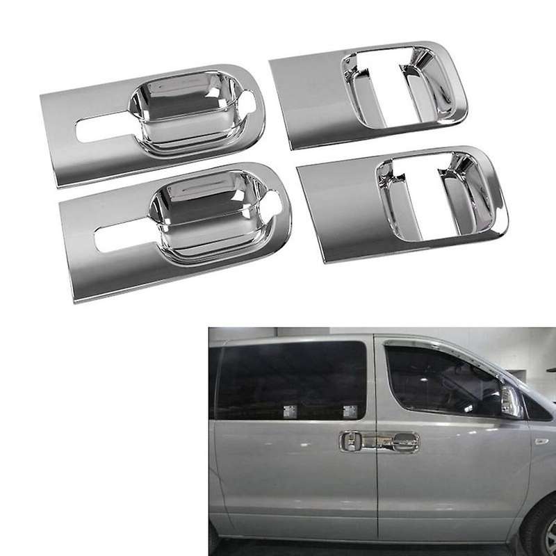 6pcs Car Abs Chrome Door Handle Bowls for Hyundai Grand Starex H1