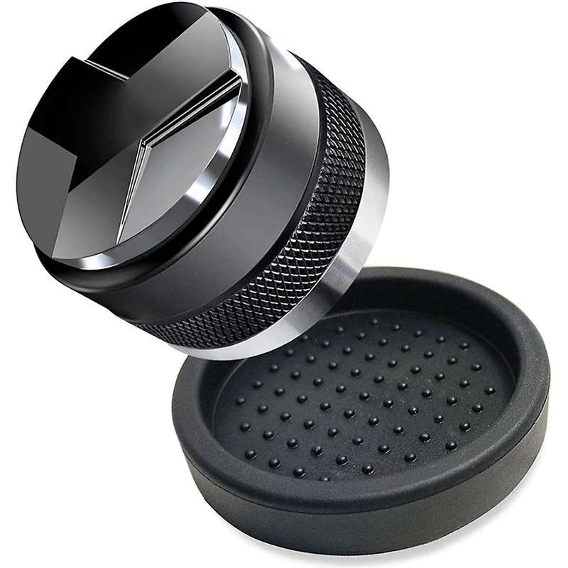 51mm Coffee Distributor & Tamper,51mm for Delonghi Dedica with Mat