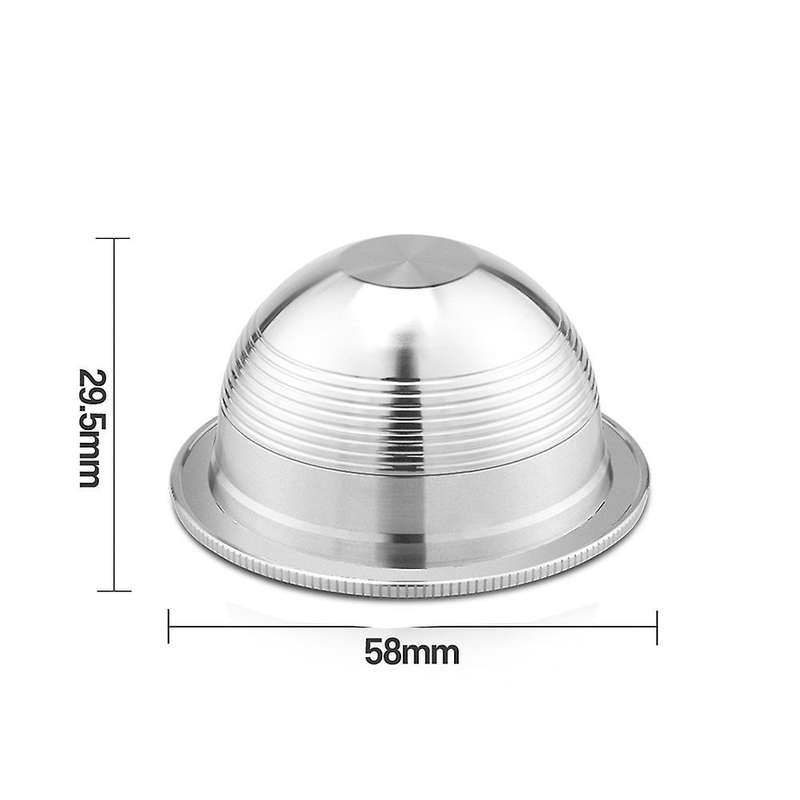 3pcs Reusable Capsule for Nespresso Vertuoline Coffee Filter 230ml