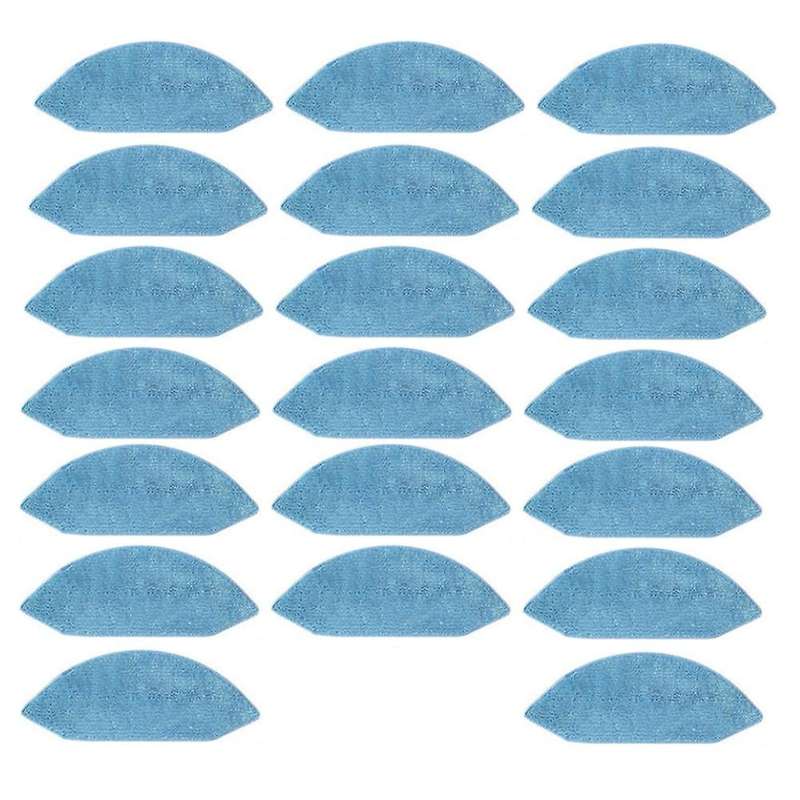20pcs Mop Cloth Rag Set for Ecovacs Deebot U2 Dgn22 Vacuum Cleaner
