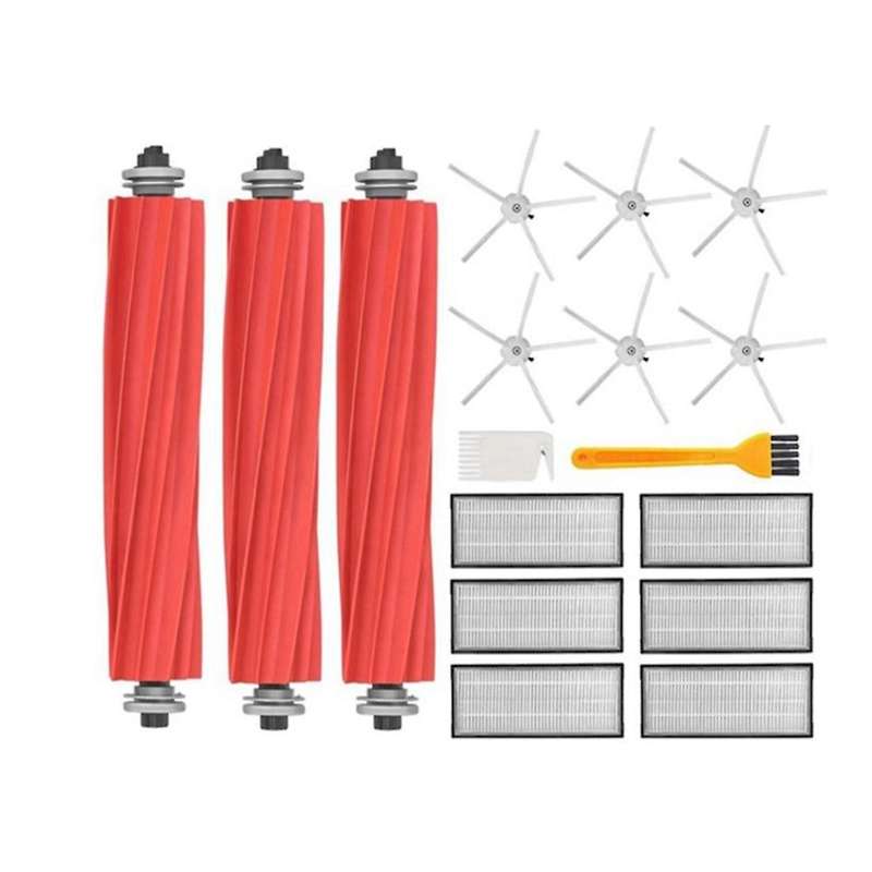 1set Filter Side Brush Main Brush for Roborock S7 T7s T7 Robot Kit
