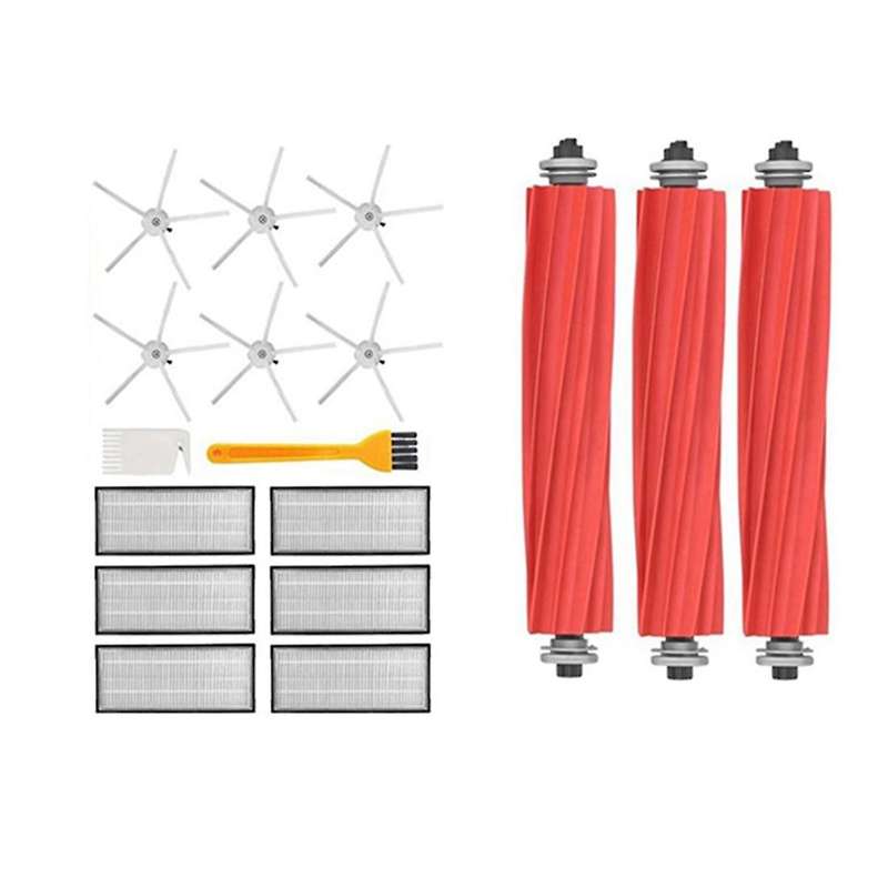 1set Filter Side Brush Main Brush for Roborock S7 T7s T7 Robot Kit