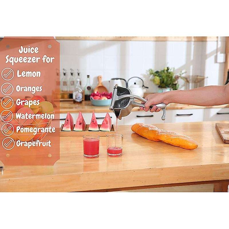 Juice Squeezer Manual Juicer - with Food Tong Filter Bags for Juicing