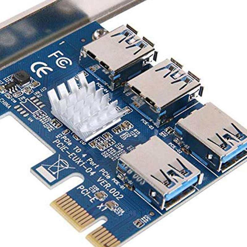 Pci-e to Pci-e Adapter Usb 3.0 Riser Card Pcie Converter for Mining