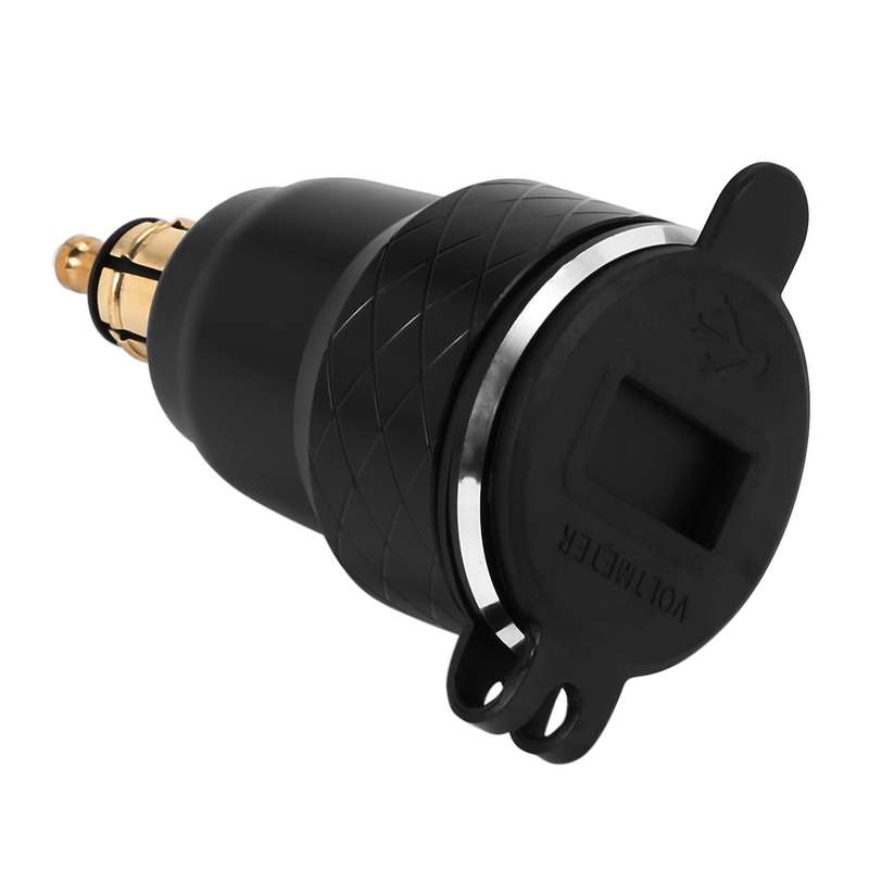 2x Aluminum Alloy Quick Charge 3.0 Dual Motorcycle Usb Charger