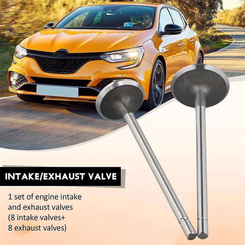 Automobile Engine Inlet Exhaust Inlet Valve Kit for Scenic Kangoo 1.4 7701471354