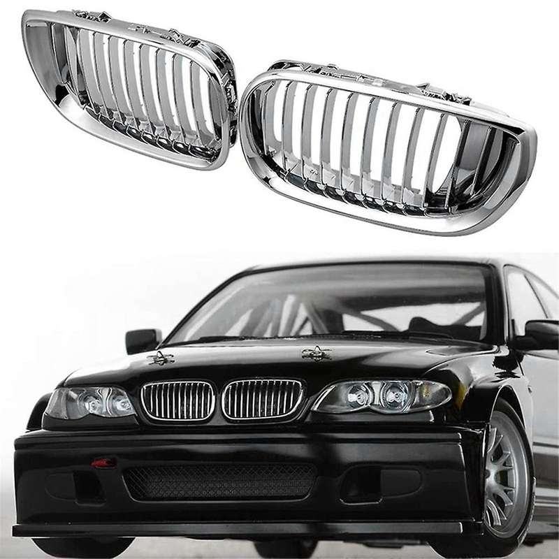 Automobile Forward Air Grille Chrome Ghost Mask Suitable for E46 4-door 2002-2005 51137030545 51137