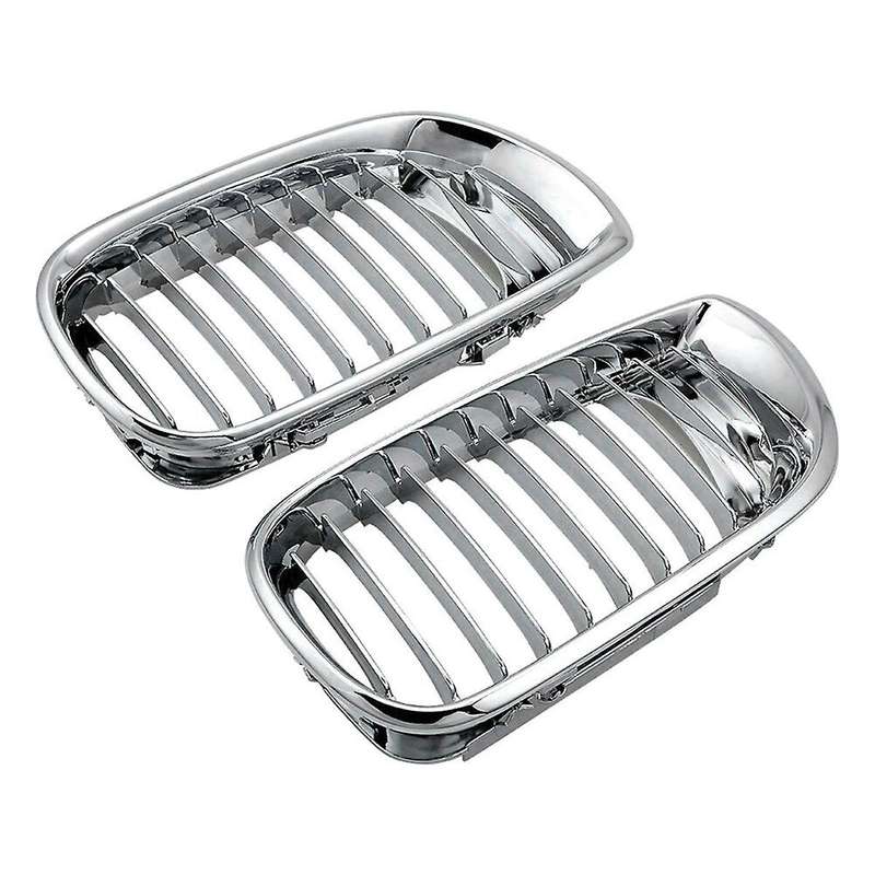 Automobile Forward Air Grille Chrome Ghost Mask Suitable for E46 4-door 2002-2005 51137030545 51137