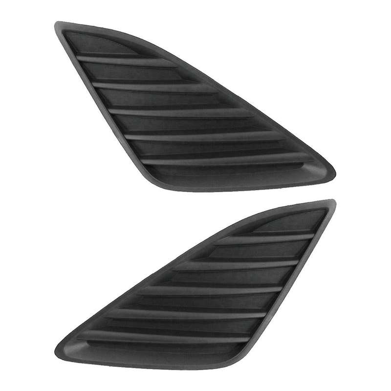 Automobile Front Bumper Fog Lamp Cover Cover Frame Grille for 2012-2014 52128-06260 52127-06260