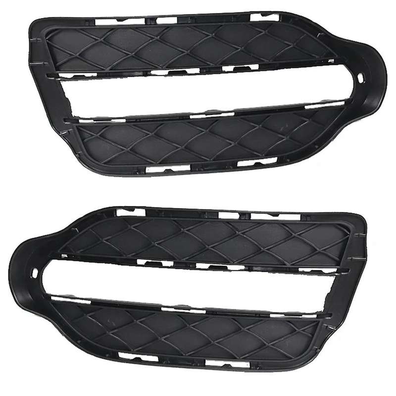 Automobile Front Bumper Grille Fog Lamp Cover for - C 2048857223 Black Right