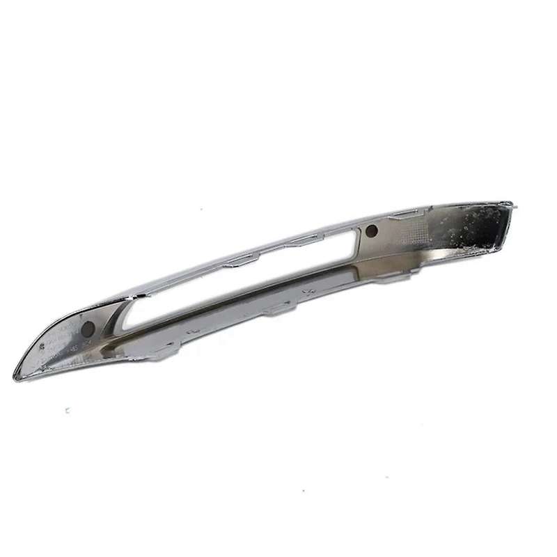 Automobile Front Bumper Grille Fog Lamp Cover for - C 2048853374 Silver Left
