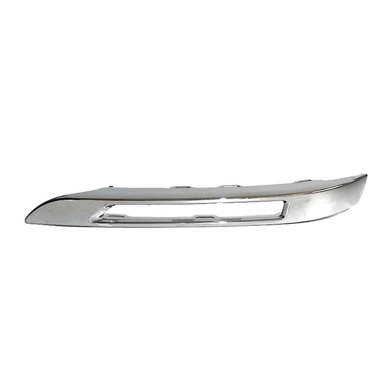 Automobile Front Bumper Grille Fog Lamp Cover for - C 2048853374 Silver Left